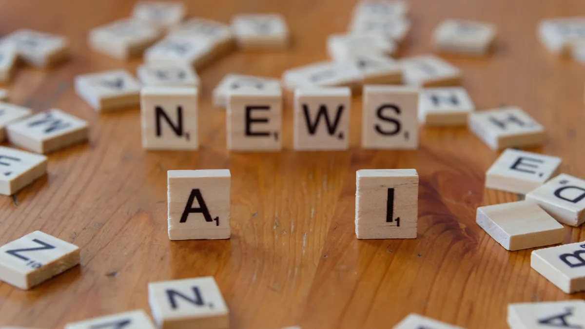 Human + AI content teams: workflow templates for consistent, publishable output Human + AI content teams: workflow templates for consistent, publishable output — AI News Concept with Scrabble Letters